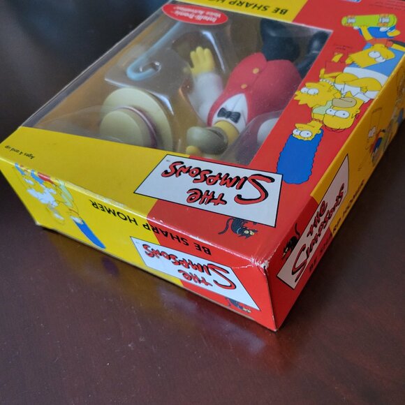 NEW Homer Simpson Playmates Be Sharp Homer Figure The Simpsons NWT - Picture 3 of 6